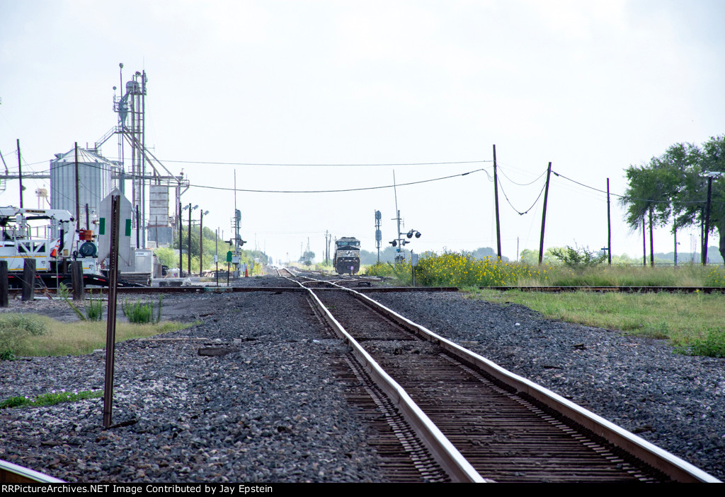 Looking east on the Brownsville Sub